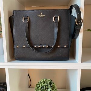 Kate spade Laurel Way Jeweled handles small satche